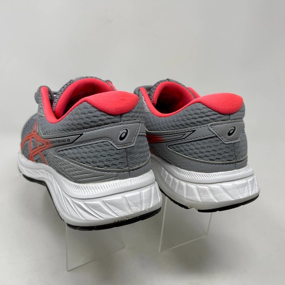 ASICS Gel Contend 8 Running Shoes Gray Pink Womens Sz 8 824:I.6.4 - Picture 4 of 14